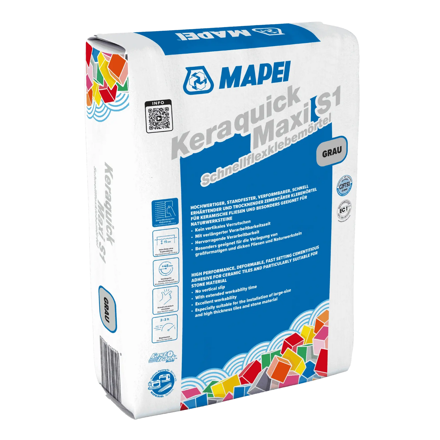 MAPEI Keraquick Maxi S1 Schnellklebemörtel 25kg