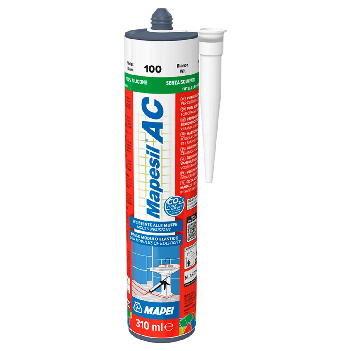 MAPEI Mapesil AC kartuše 310ml