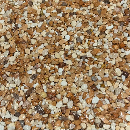 Muster Steinteppich, draufsicht