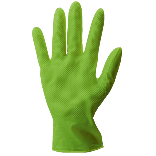 STRONGHAND Nitril Grip Handschuhe Grün (Box á 50 Stk) bei Bauchemie.at online bestellen