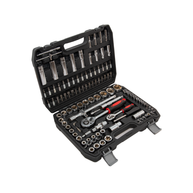 Ratschenkoffer, Seitensicht