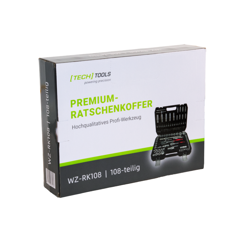 Ratschenkoffer, Verpackung