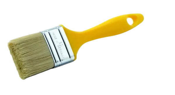 Mercato M 60mm Flachpinsel 6. Stärke, Seitenansicht des Pinsels