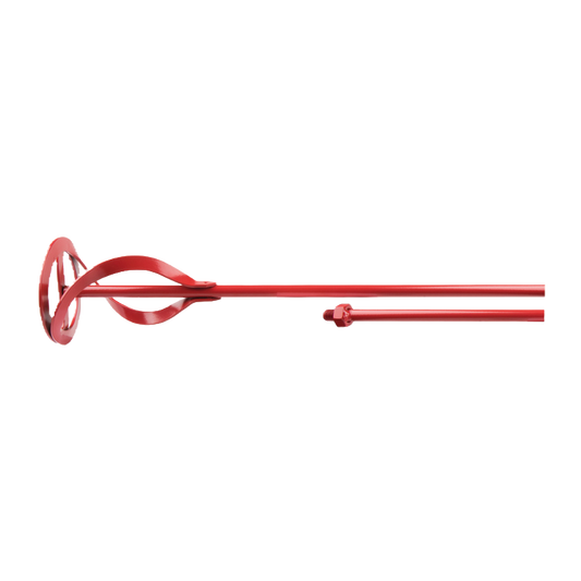 Rondenrührer 120x590mm M14, Frontansicht des Stabs