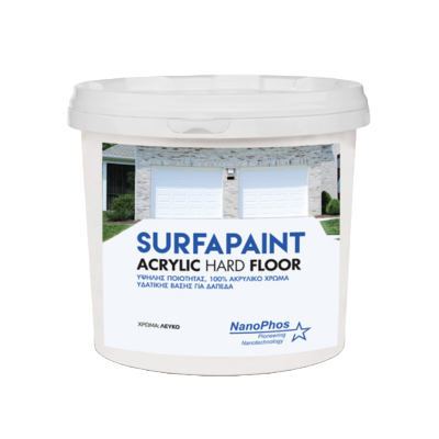 Surfapaint Hard Floor 10l, Frontansich des Kübels