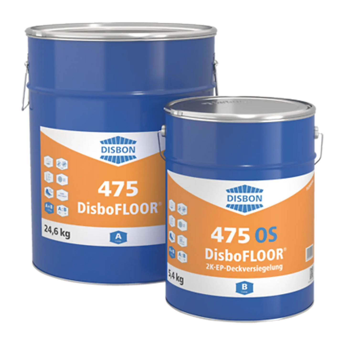 DISBON DisboFLOOR 475 OS 2K-EP-Deckversiegelung 30kg