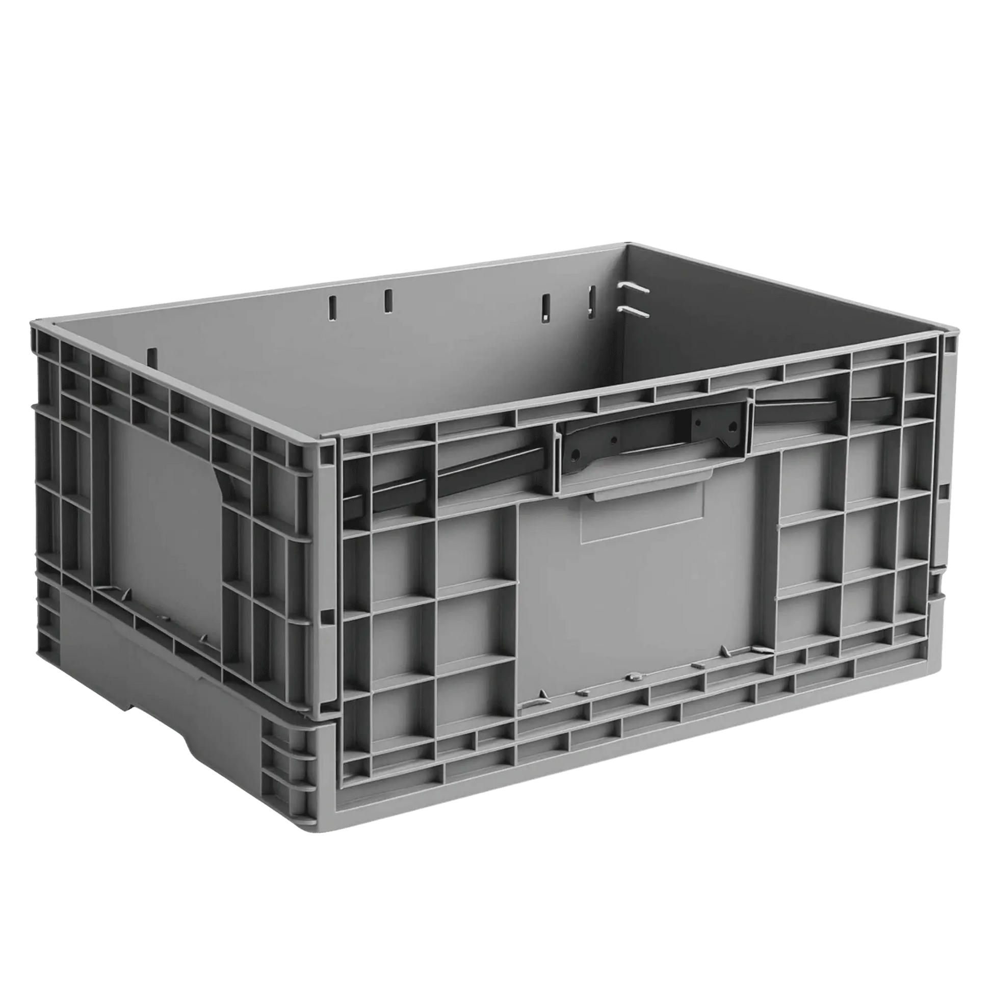 Klappbox - faltbare Transportbox grau 67,0 Liter