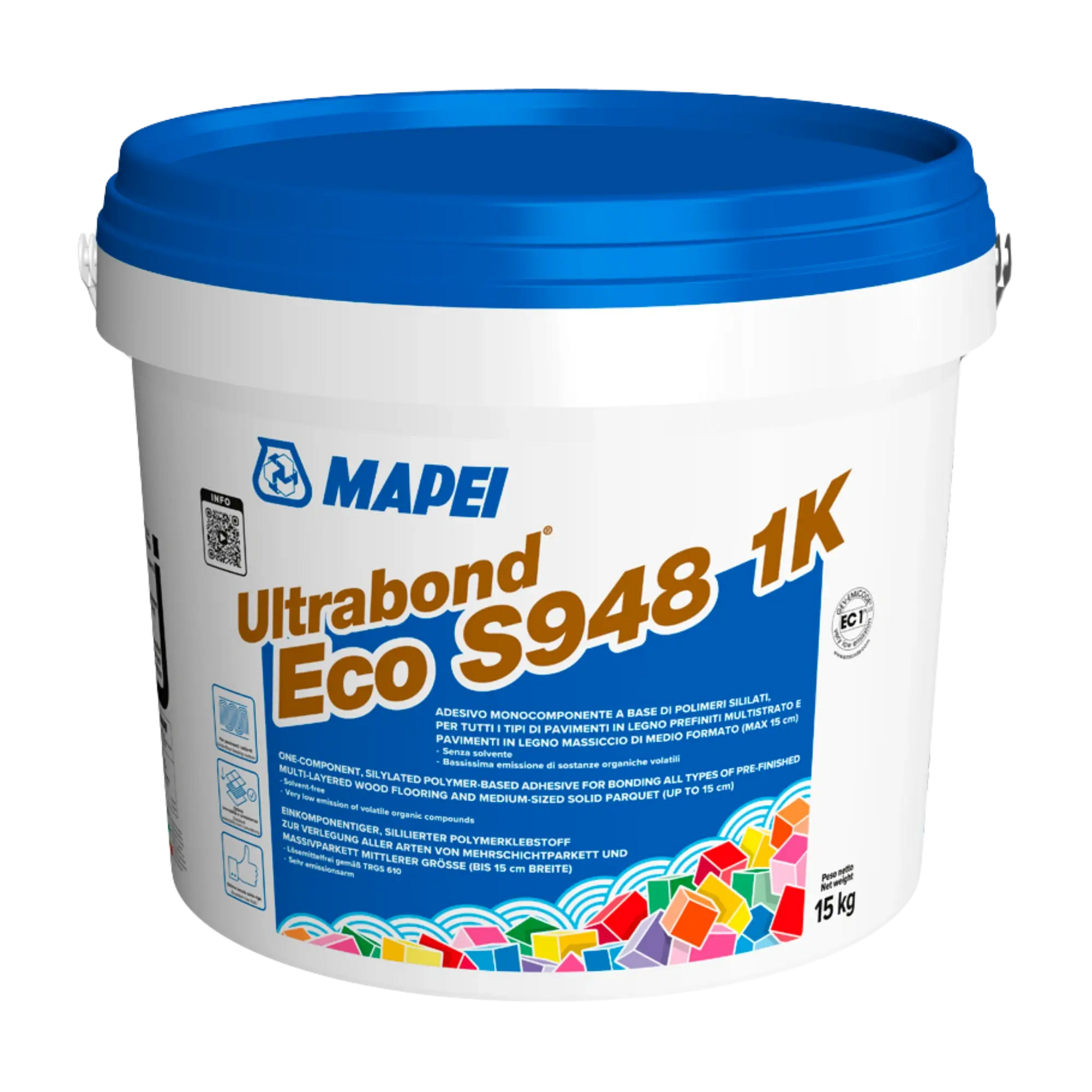 MAPEI Ultrabond Eco S948 Parkett- und Holzkleber 15kg | Bauchemie.at