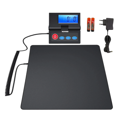 NILPFERD Plattform-Waage bis 50kg - Hohe Genauigkeit 2g