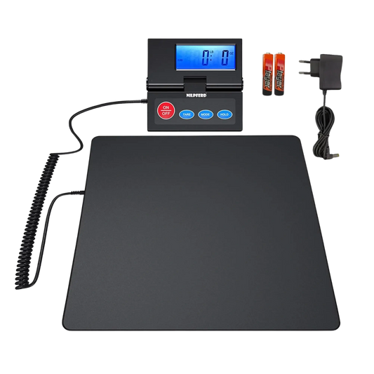 NILPFERD Plattform-Waage bis 50kg - Hohe Genauigkeit 2g