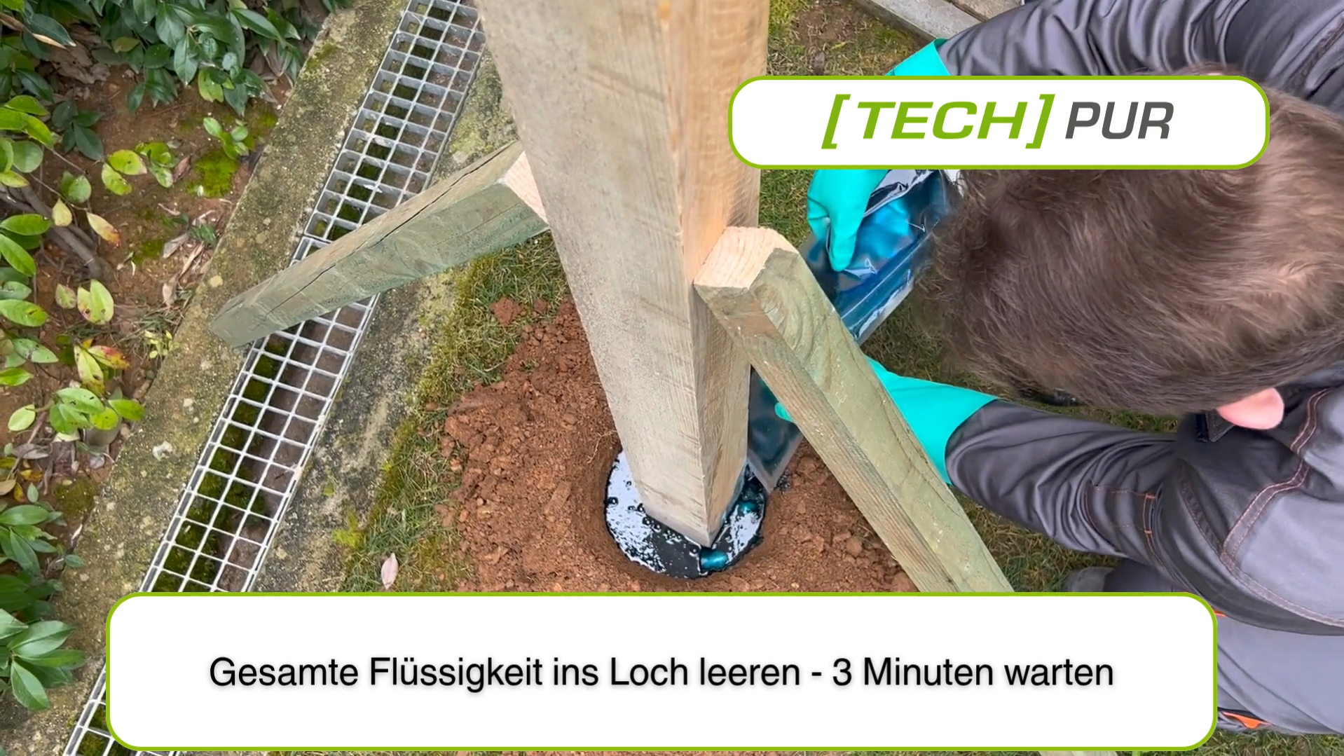 TECHPUR Mix & Fix, Produktvideo mit Anwendung