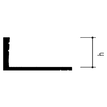 ST-PROFILE Abschlussprofil Alu eloxiert 3m Maße