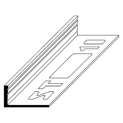 ST-PROFILE Abschlussprofil Alu eloxiert 3m