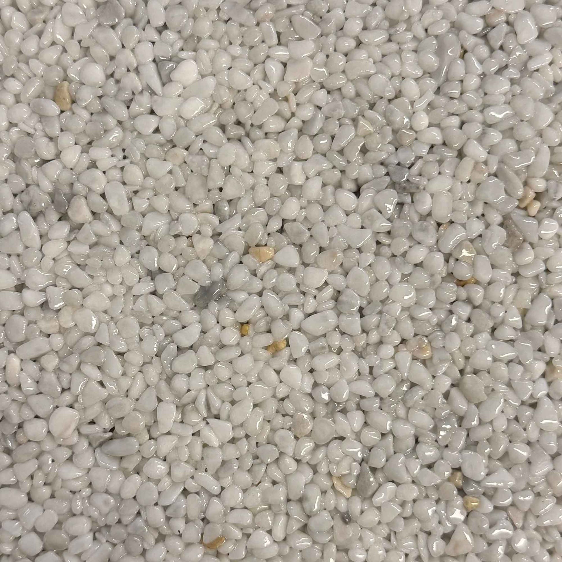 TECHPUR Marmorkies für Steinteppich - Farbe Bianco Carrara (2-4mm) 25kg | Bauchemie.at