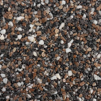 TECHPUR Marmorkies für Steinteppich - Farbe Bunt-Mischung (2-4mm) 25kg | Bauchemie.at