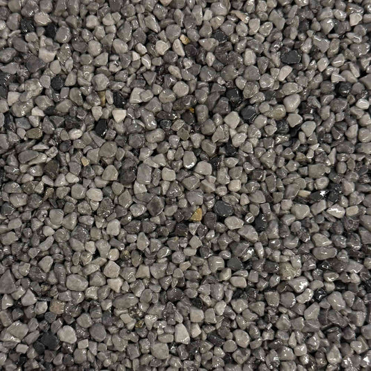 TECHPUR Marmorkies für Steinteppich - Farbe Grigio Cenere (2-4mm) 25kg | Bauchemie.at