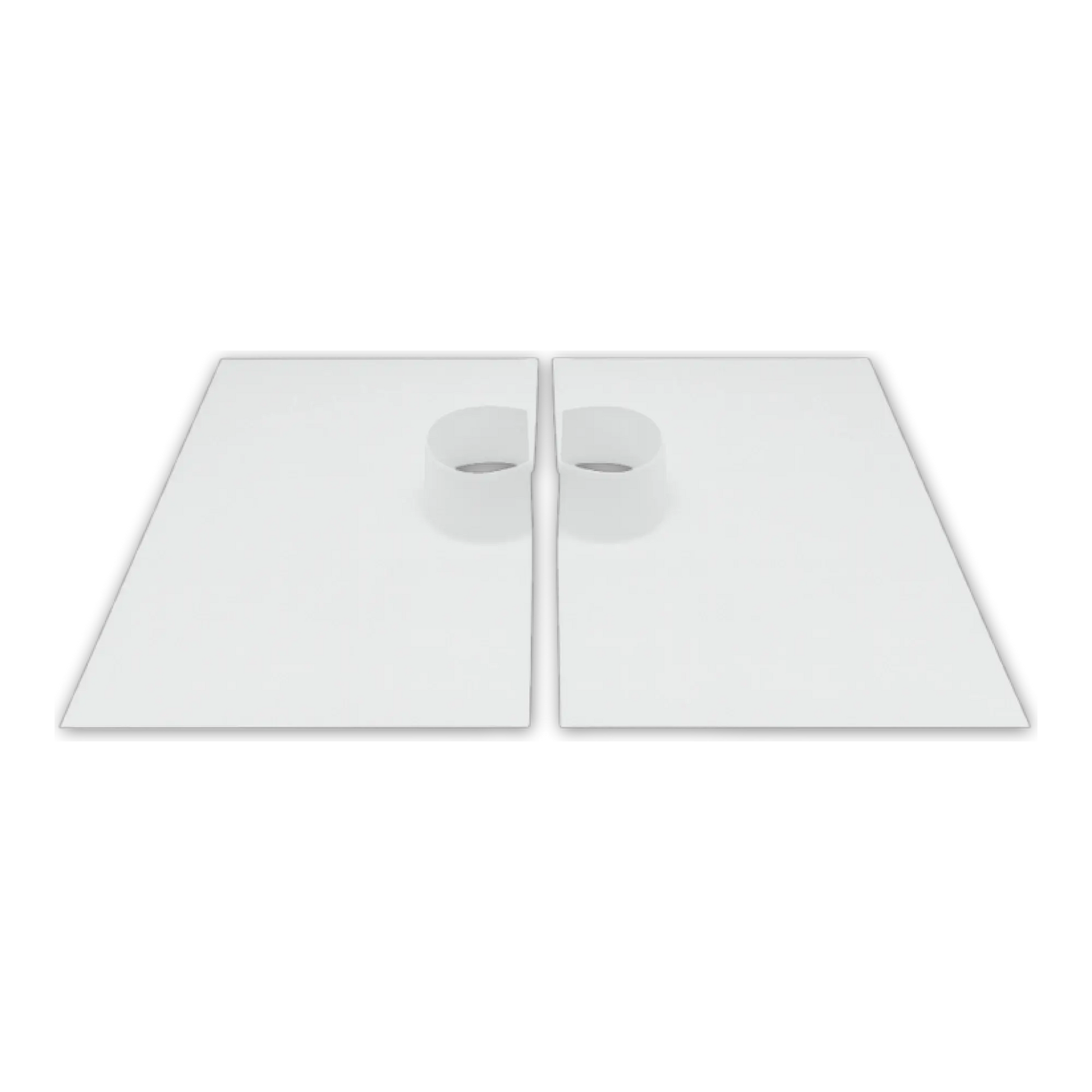 TECHPUR Rohmanschette 2-teilig - 10 Stück