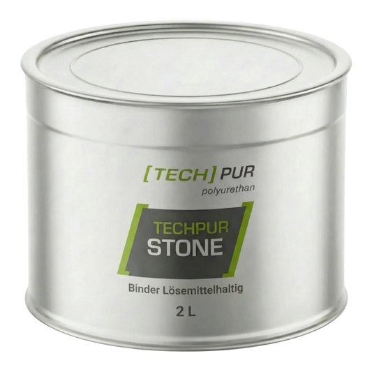 TECHPUR Stone Binder Lösemittelhaltig 2l | Bauchemie.at