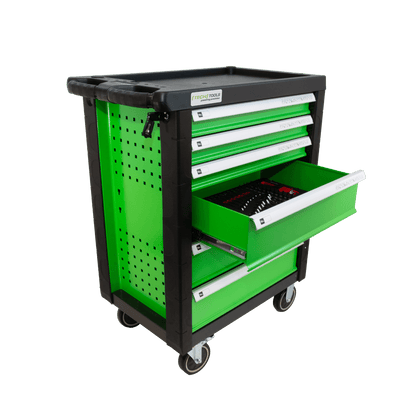 TECHTOOLS Werkzeugwagen (201-teilig) - Offen 1 Lade